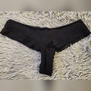 Black Lace Extra Low Rise Mini Bikini Panties